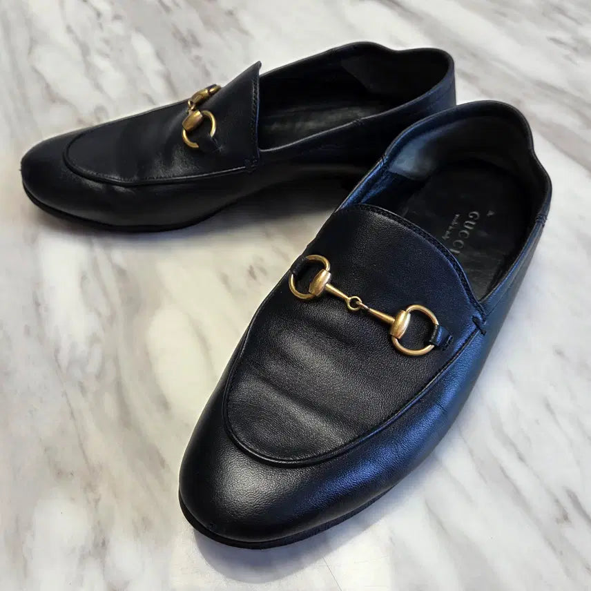[BUNJANG] Gucci Women's Gold Horsebit Loafer / 구찌 여성 금장 홀스빗 로퍼