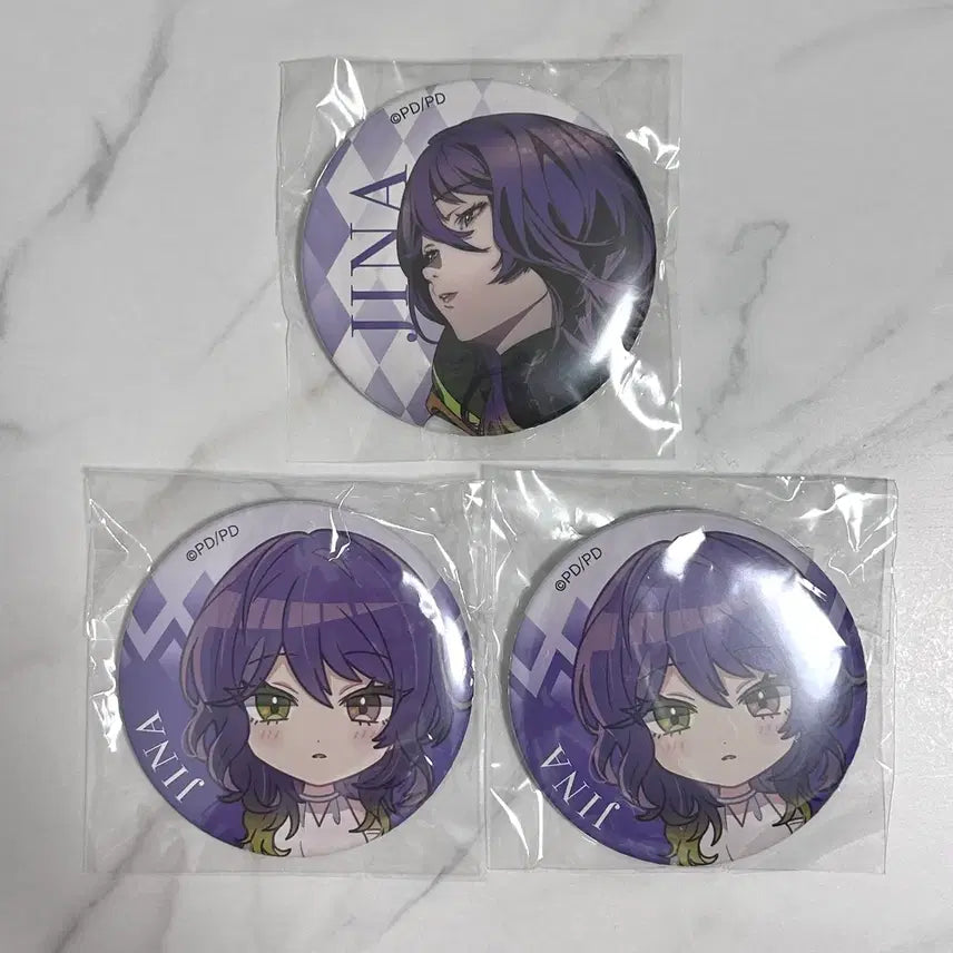 [BUNJANG] Gnosia Kuzubikido Jina Can Badge Bundle Set / 그노시아 쿠지비키도 지나 캔뱃지 일괄 판매