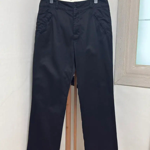 [BUNJANG] Knilton 110-011 Euro Chino Pants Black / 닐튼 110-011 유로 치노 팬츠: 블랙 / 2