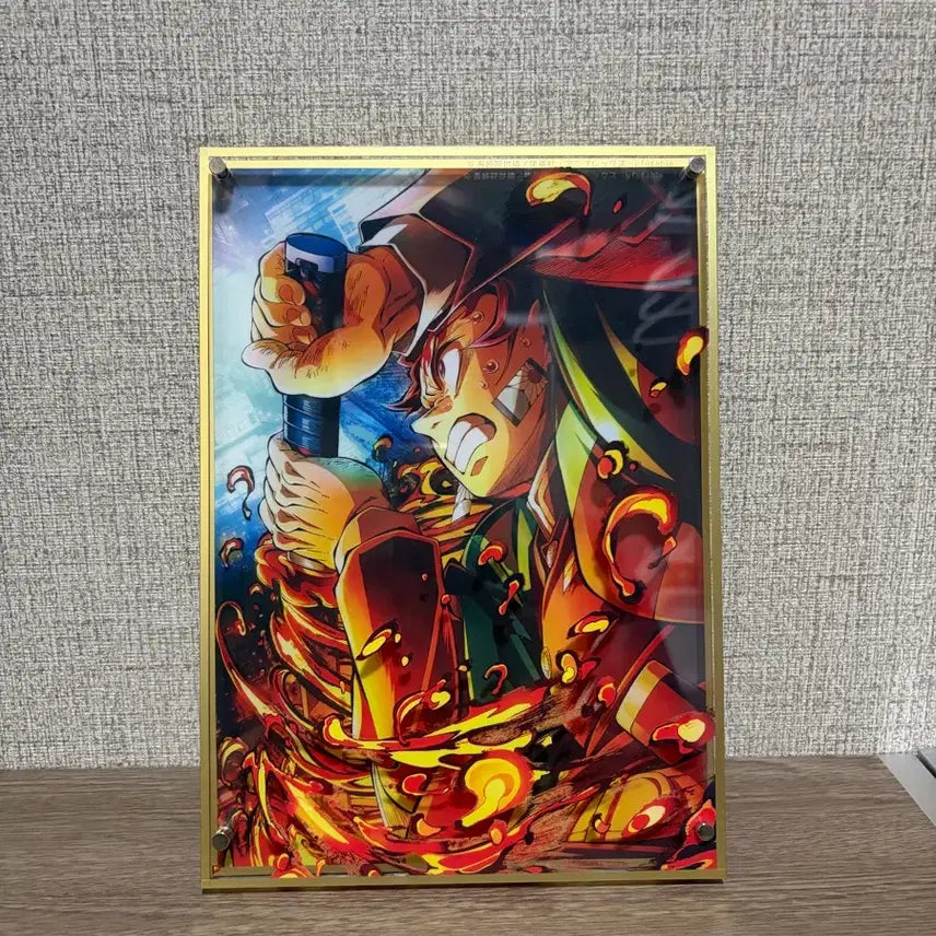 [BUNJANG] Demon Slayer Kimetsu no Yaiba Mugen Train Arc KV Web Kuji Tanjiro Kamado Prize A Acrylic Stand / 귀멸의 칼날 무한성편 KV 웹샵쿠지 카마도 탄지로 A상