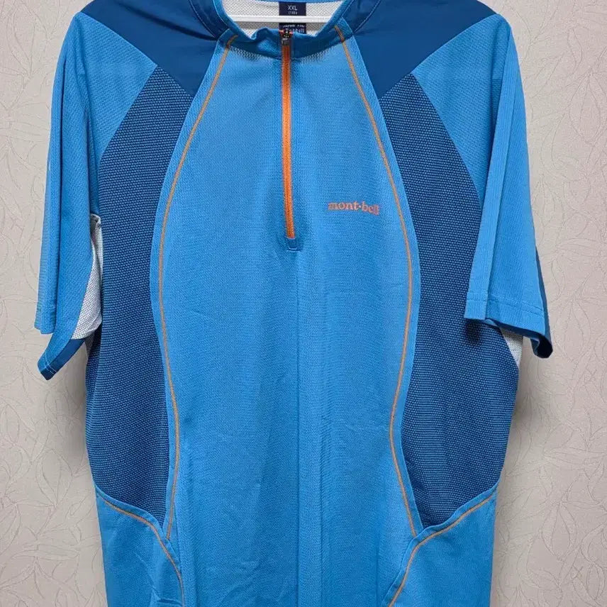 [BUNJANG] Montbell Short-Sleeve T-Shirt XXL Blue / 몽벨 반팔 xxl