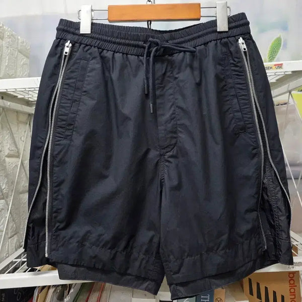 [BUNJANG] Juun.J Side Zipper Banding Shorts / 준지 반바지 31 사이드지퍼 밴딩 쇼츠 남성반바지 MN63