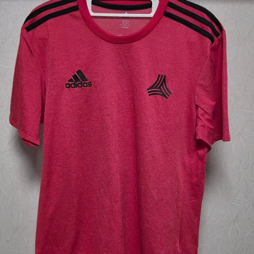 [BUNJANG] Adidas Red T-Shirt / 아디다스 반팔 100
