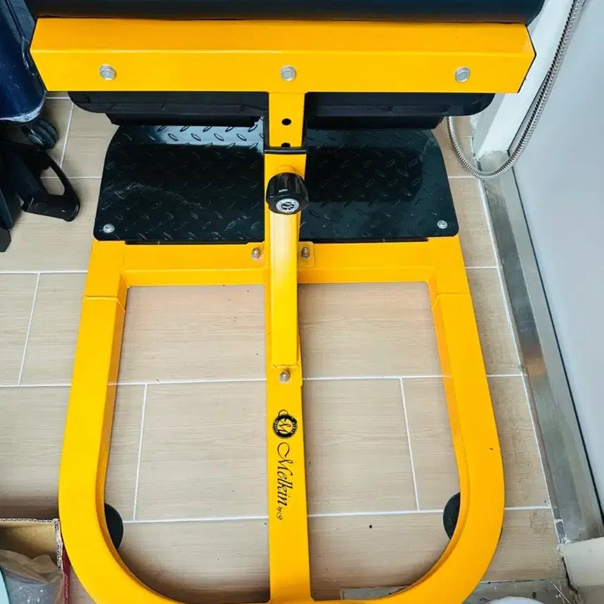 [BUNJANG] Melkin Squat Exercise Machine (Yellow) / 멜킨 스쿼트 운동기구 내놓습니다!!