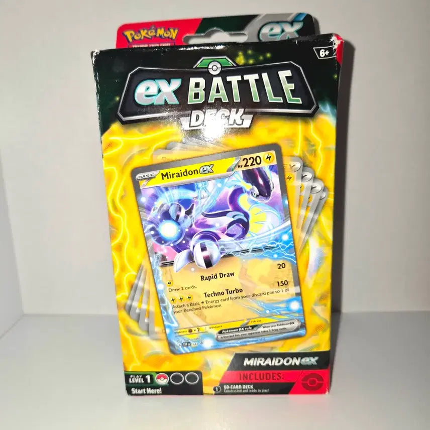 [BUNJANG] Pokemon English North America EX Battle Decks Miraidon Card / 포켓몬 북미판 영어 ex 배틀 덱 미라이돈 카드