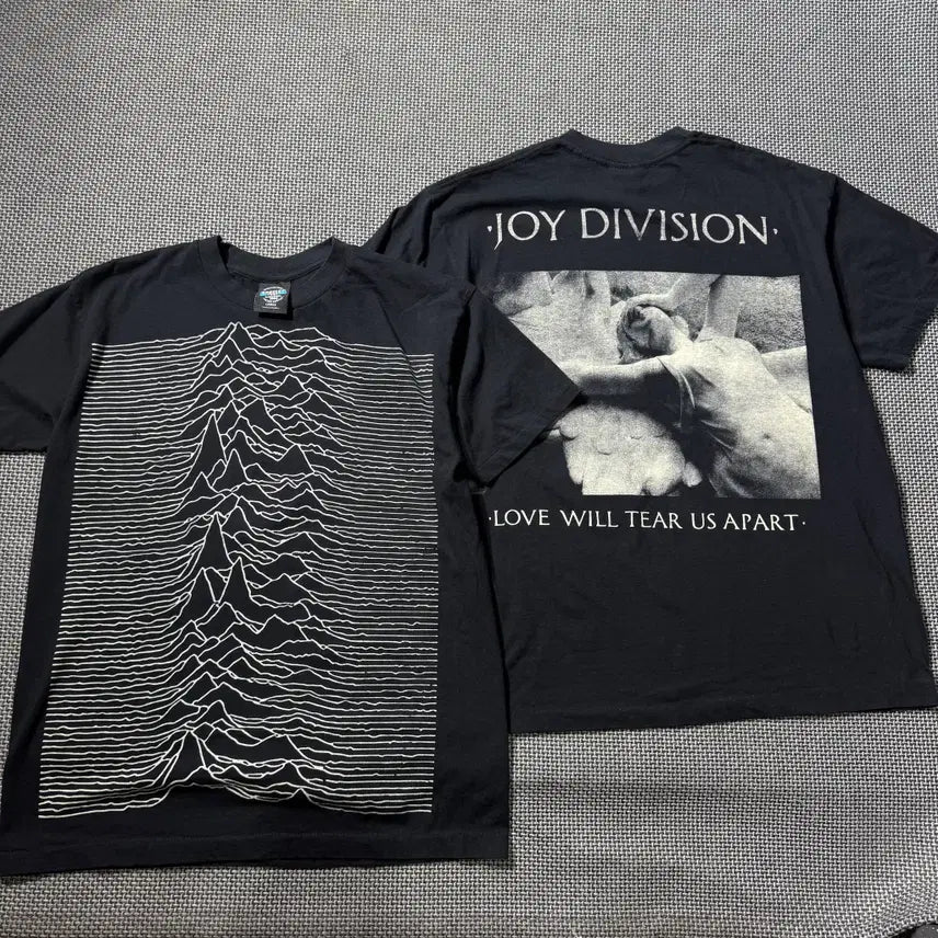 [BUNJANG] Joy Division Band Graphic T-Shirt (L/XL) / 새상품) 조이디비전 락밴드 프린팅 티셔츠 (L/XL)