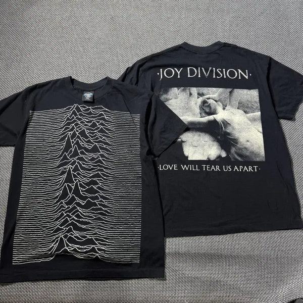 [BUNJANG] Joy Division Band Graphic T-Shirt (L/XL) / 새상품) 조이디비전 락밴드 프린팅 티셔츠 (L/XL)