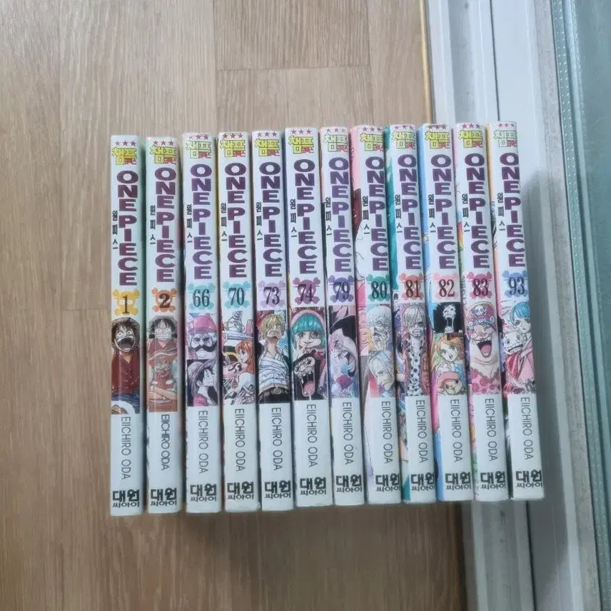 [BUNJANG] One Piece Manga Volumes 1-11 / 원피스 만화책 총 11권