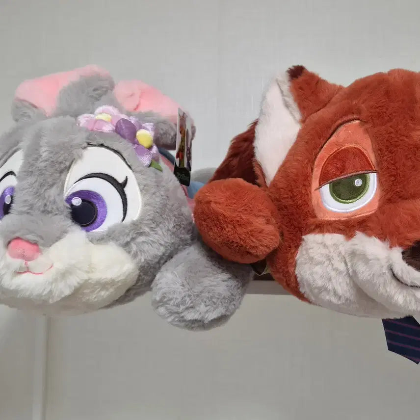[BUNJANG] Zootopia Nick Wilde & Judy Hopps Large Body Pillow Doll Set / 주토피아 닉 주디 대형 바디필로우 인형 세트