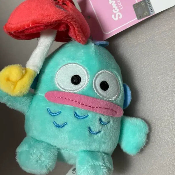 [BUNJANG] Sanrio Hangyodon Umbrella Keychain / (택o. 새제품) 산리오 우산 한교동 키링