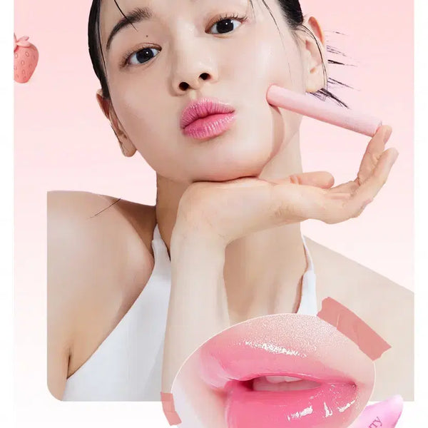 [BUNJANG] Mentholatum Lip Ice Magic Color Lip Balm Strawberry / [새상품] 맨소래담 립아이스 매직컬러 립밤 스트로베리 컬러립밤