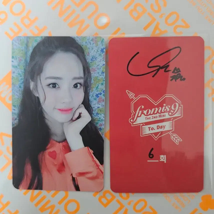 [BUNJANG] fromis_9 Jiwon Promise Meet Today Lucky Draw / 프로미스나인 박지원 약속회 투데이6회차 팝니다