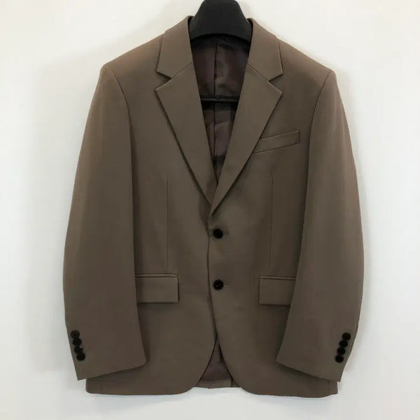 [BUNJANG] Musinsa Standard Relaxed Basic Jacket Dusty Khaki / 무신사스탠다드 릴렉스트 베이식 자켓 M