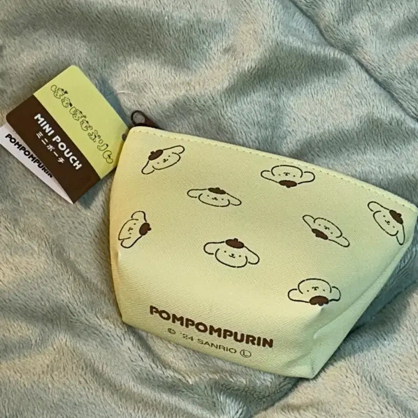 [BUNJANG] Sanrio Pompompurin Mini Pouch (Japanese Version) / 택0,새상품) 일본판 산리오 폼폼푸린 미니 파우치