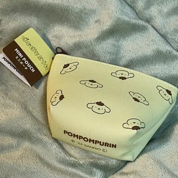 [BUNJANG] Sanrio Pompompurin Mini Pouch (Japanese Version) / 택0,새상품) 일본판 산리오 폼폼푸린 미니 파우치