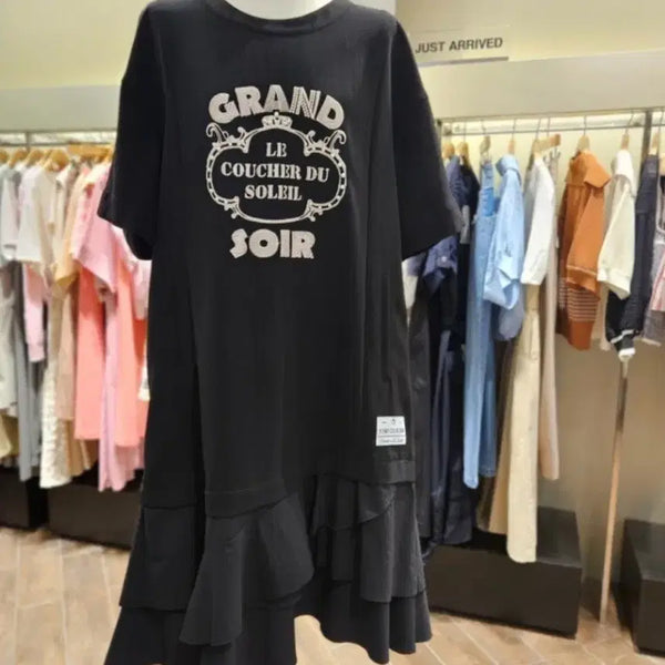 [BUNJANG] Ozssecon Frill Dress M / 오즈세컨 프릴 원피스
