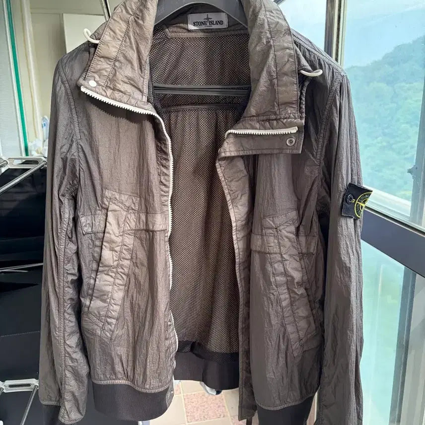 [BUNJANG] Stone Island Membrana TC Jacket Windbreaker / 스톤아일랜드 멤브라나TC자켓 바람막이 M
