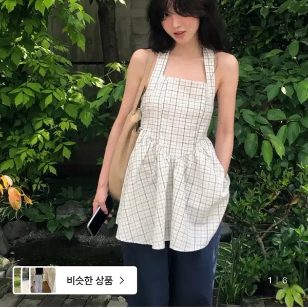 [BUNJANG] Maybe Baby Momona Halter Dress / 메이비베이비 원피스 모모나 momona 홀터 유이니