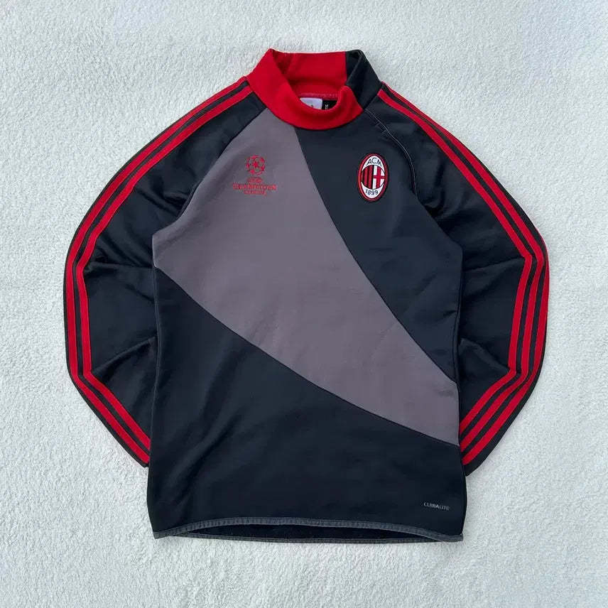 [BUNJANG] Adidas 12-13 UCL AC Milan Training Top Medium / 아디다스 12-13 UCL AC밀란 트레이닝 탑