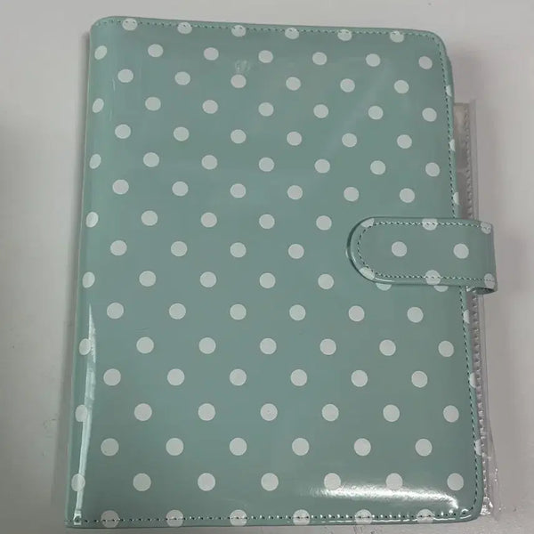 [BUNJANG] A5 Macaron Dot Binder (25 Sheets) / A5 마카롱 바인더 (속지25장