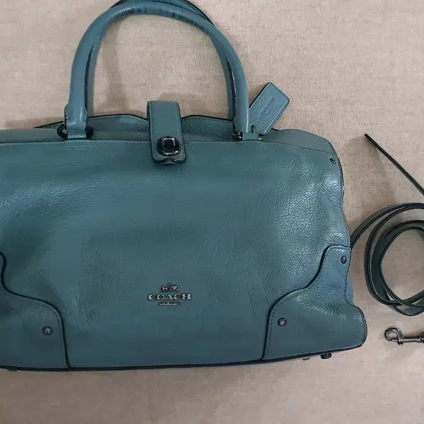 [BUNJANG] Coach Mercer Satchel 30 Grain Leather Handbag / 코치 정품 머서 사첼 30 그레인 레더