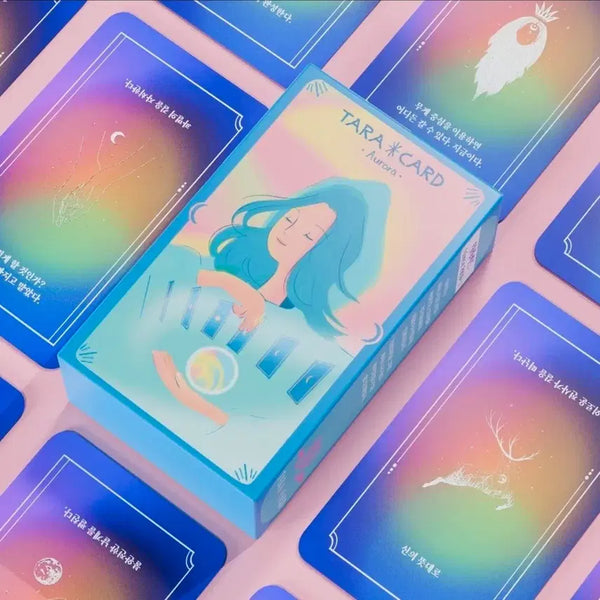[BUNJANG] Aurora Korean Tarot (Aurora + Lovers Set) Tarot Deck / [텀블벅] 오로라 한글타로 (오로라+연인 세트) 타로카드