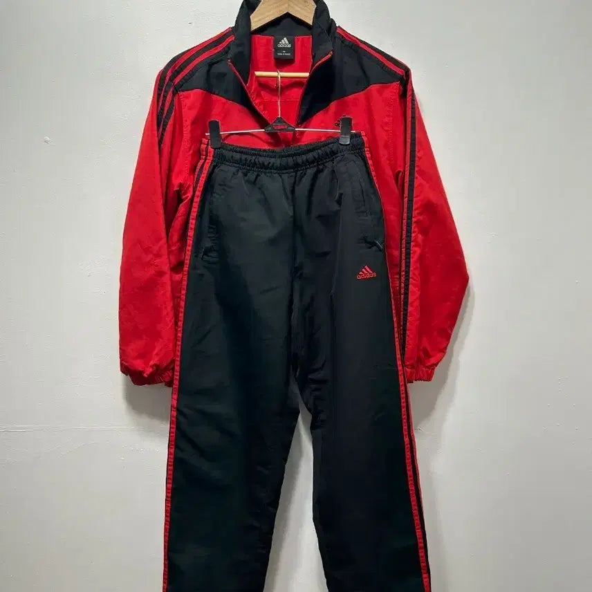 [BUNJANG] Adidas Training Tracksuit Set Jersey Pants S / 아디다스 트레이닝 세트 져지 팬츠 세트 S