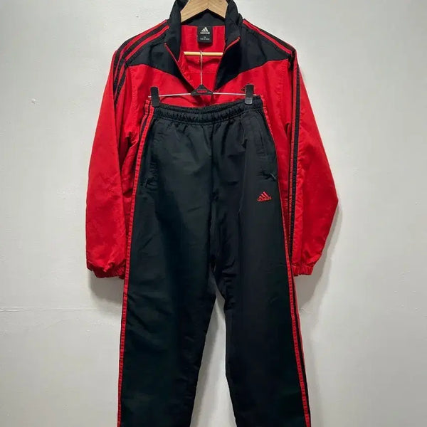[BUNJANG] Adidas Training Tracksuit Set Jersey Pants S / 아디다스 트레이닝 세트 져지 팬츠 세트 S