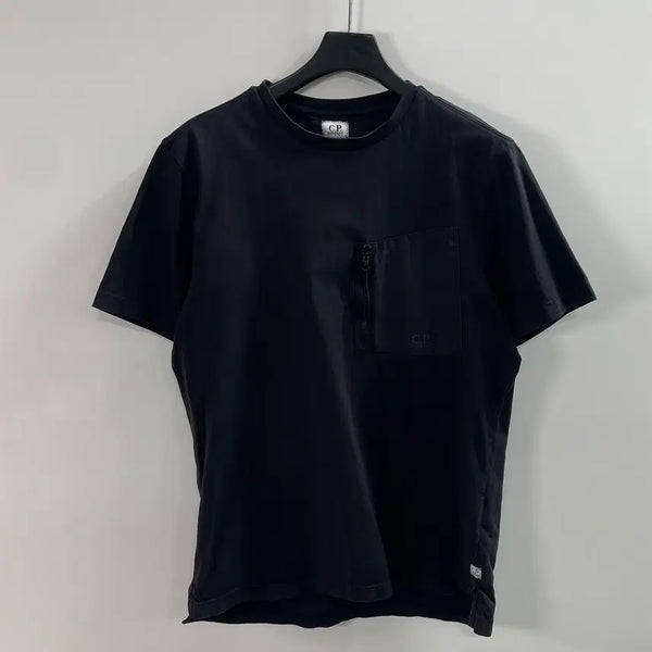 [BUNJANG] CP Company Pocket Round T-Shirt / CP컴퍼니 포켓 라운드 반팔티 (on.930)