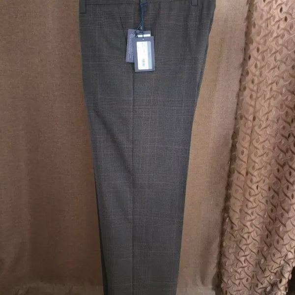 [BUNJANG] Prada Men's Check Wool Slacks IT52 / 36 Inch / [새상품]프라다 체크 울슬랙스52/36인치