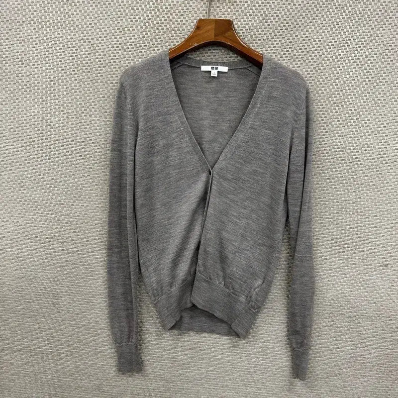 [BUNJANG] Uniqlo Wool Knit Cardigan S / 유니클로 울 니트 가디건 S D03798