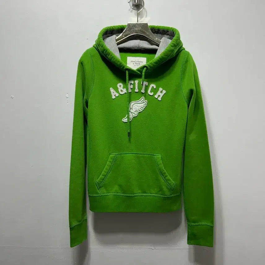 [BUNJANG] Abercrombie Green Hoodie S / 아베크롬비 후드티  그린  S