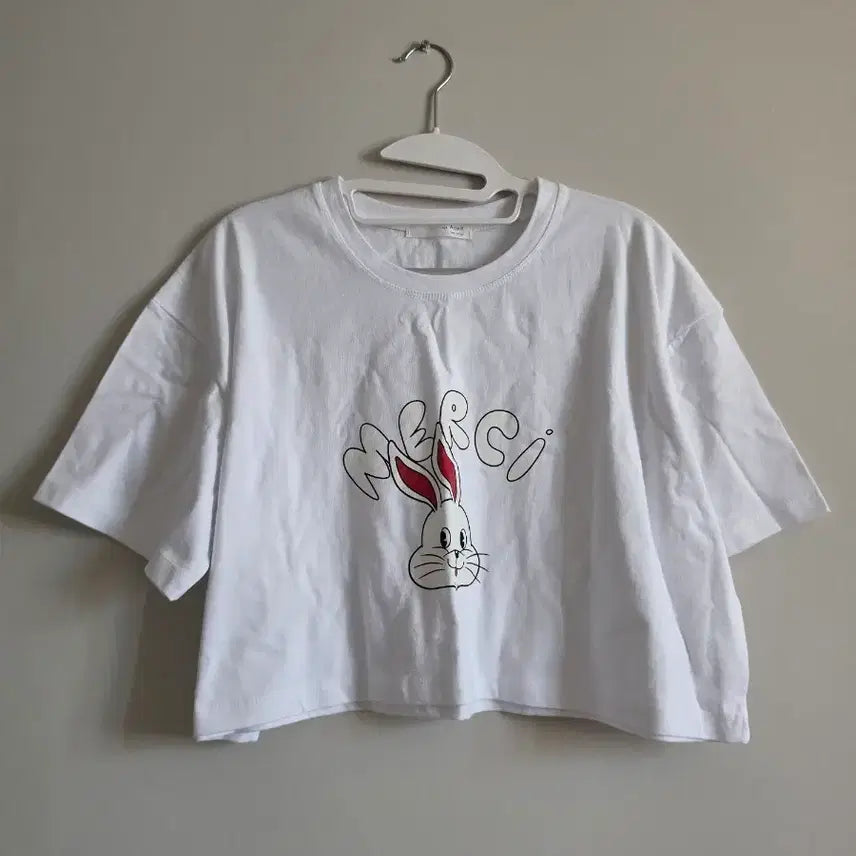 [BUNJANG] Tie-Dye Cropped Short Sleeve T-Shirt / 나염 크롭 반팔티