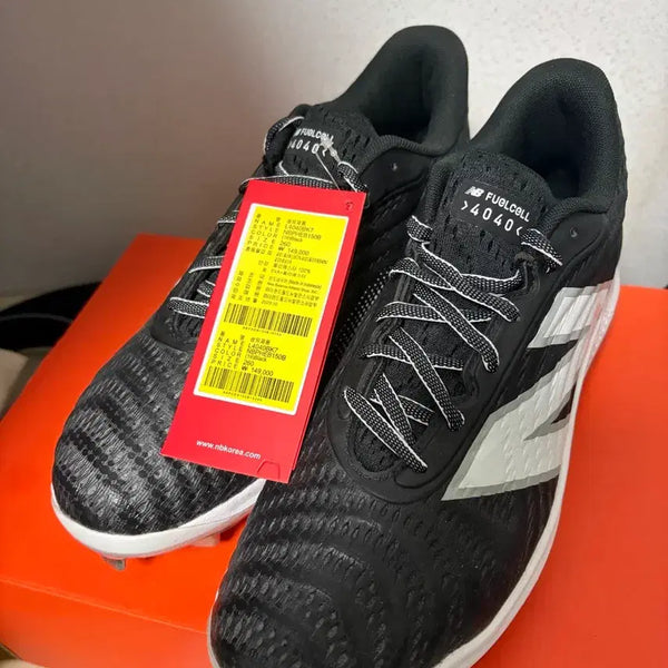 [BUNJANG] New Balance L4040BK7 Metal Baseball Spikes 260 / [새상품]260 뉴발란스 야구화 징스파이크 L4040BK7