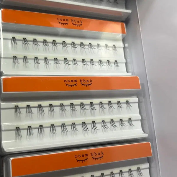 [BUNJANG] Blink Strand Eyelashes 11mm Thick 2 Strands / [새상품] 깜빡 가닥 속눈썹 11mm 띠크 2기둥