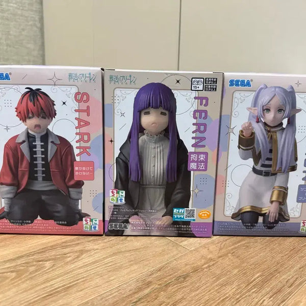 [BUNJANG] Sega Frieren: Beyond Journey's End 3 Types Figure Set (Frieren, Stark, Fern) - Sealed / 미개봉 정품) 세가 장송의 프리렌 피규어 3종 (프리렌/슈타르크/페른)