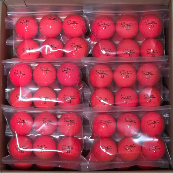 [BUNJANG] Saint Nine A-Grade Glossy Color Lost Golf Balls 120 pcs / 세인트나인 A급 유광 컬러 로스트볼 120구 중고골프공 -무료배송-
