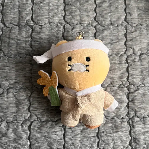 [BUNJANG] Chosunmiyeo Chunsik Farmer Doll Keychain / 조선미녀 춘식이 농부 인형 키링