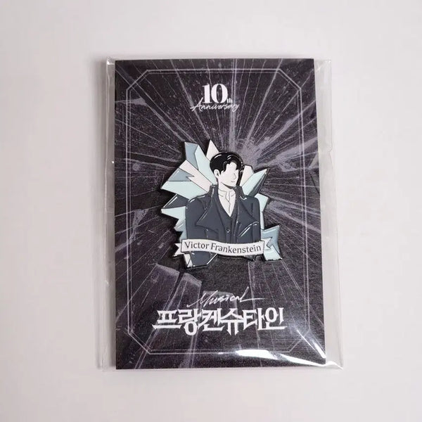 [BUNJANG] Musical Frankenstein 10th Anniversary Victor Badge / 뮤지컬 프랑켄슈타인 10주년 빅터 뱃지