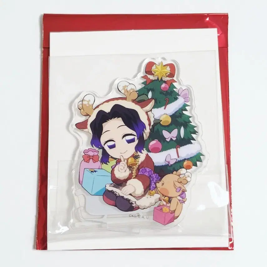 [BUNJANG] Demon Slayer 2025 Christmas Shinobu Acrylic Stand (Sealed) / 귀멸의 칼날 2025 크리스마스 시노부 아크릴 스탠드 (미개봉)