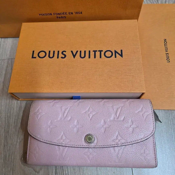 [BUNJANG] Louis Vuitton Empreinte Long Wallet Pink / 루이비통 앙프렝뜨 장지갑 핑크