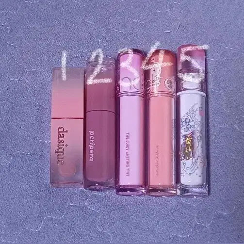 [BUNJANG] Rom&nd, Dasique, Clio, Peripera Juicy Lasting Tint Bundle / 롬앤 데이지크 클리오 페리페라 틴트 판매