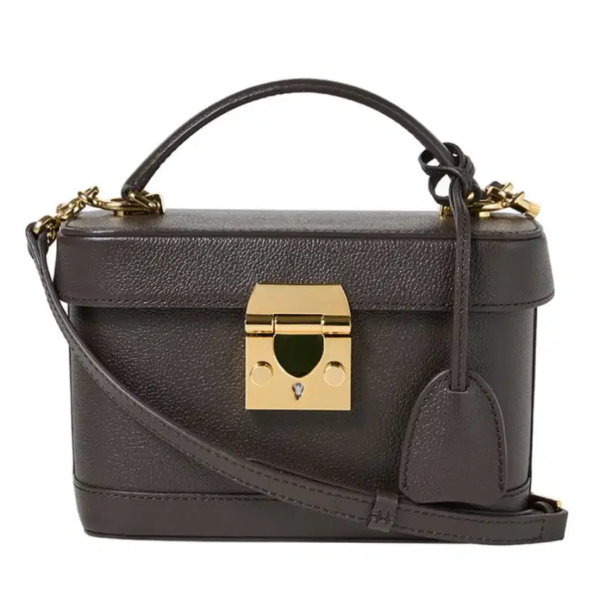 [BUNJANG] Levia L Mini Bag Italian Leather Shoulder Bag with Chain Strap (Unused) / 르비아 L 미니백 이태리가죽 숄더백(미사용)+체인숄더끈포함