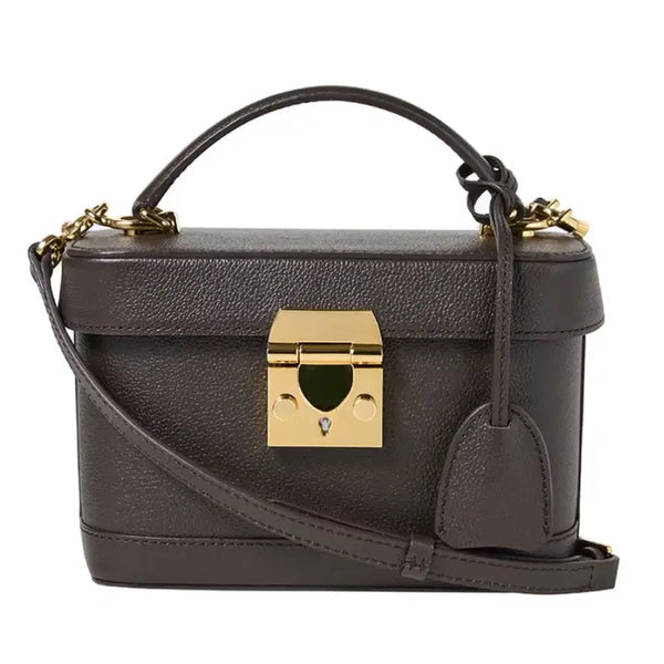 [BUNJANG] Levia L Mini Bag Italian Leather Shoulder Bag with Chain Strap (Unused) / 르비아 L 미니백 이태리가죽 숄더백(미사용)+체인숄더끈포함
