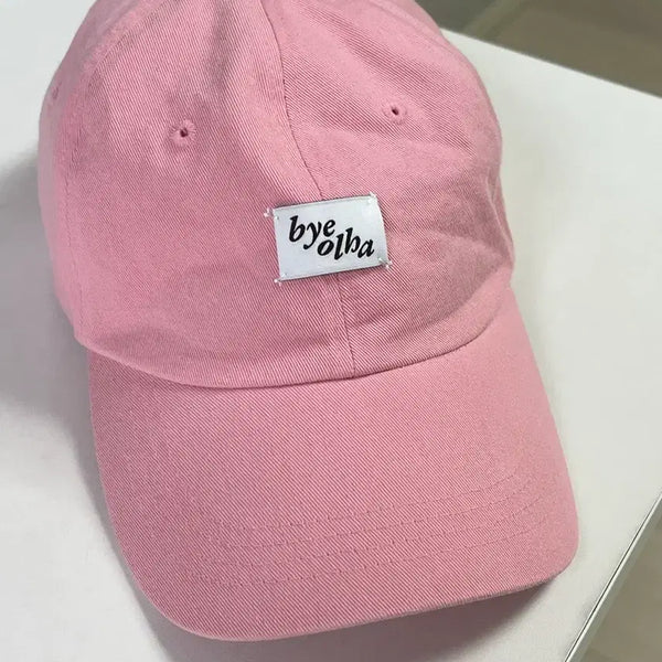 [BUNJANG] Sogilbyeolha Pink Ball Cap / 소길별하 모자 볼캡 핑크