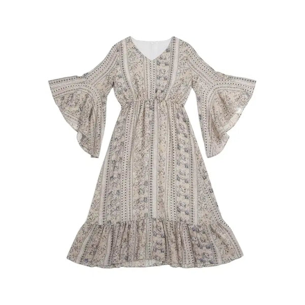 [BUNJANG] Visit in New York Luxury Frill Goddess Dress / 여성F / 비지트인뉴욕 럭셔리 프릴 여신 원피스BG 25-24