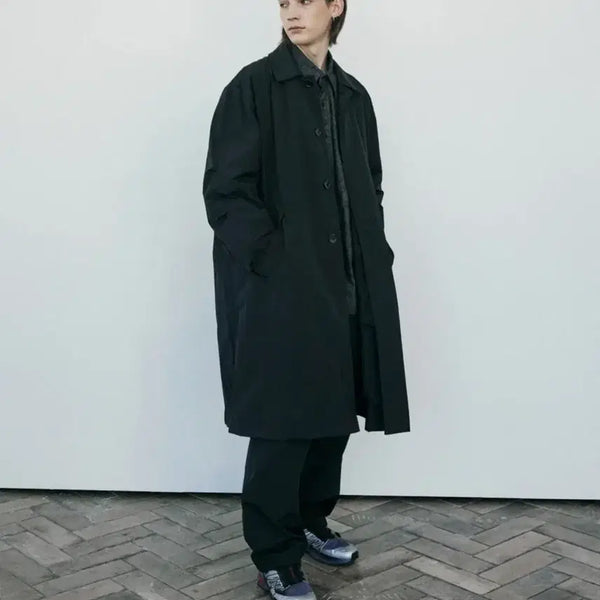 [BUNJANG] Lelale Rami Balmacaan Raincoat / 르라레 라미 하이테크 발마칸 레인코트