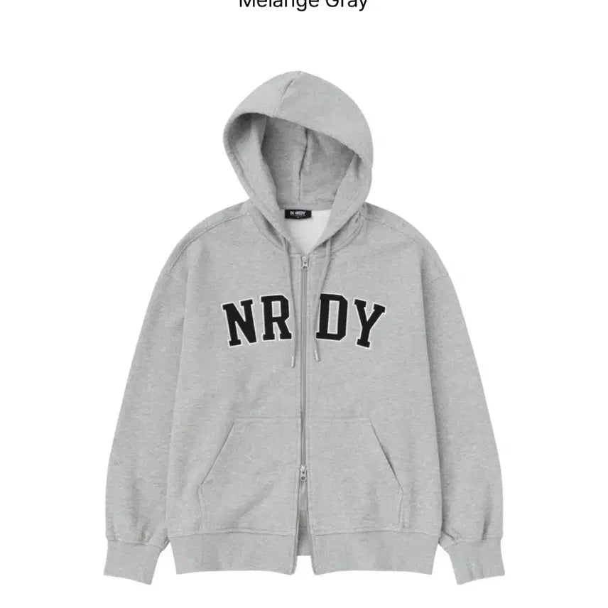 [BUNJANG] NERDY Arch Logo Hoodie Zip-up (25SS) / 널디 아치 로고 후디 집업(25SS)