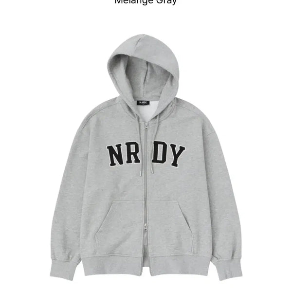 [BUNJANG] NERDY Arch Logo Hoodie Zip-up (25SS) / 널디 아치 로고 후디 집업(25SS)