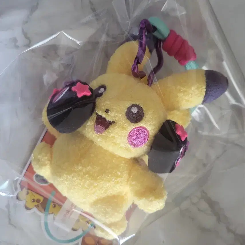 [BUNJANG] Pokemon Metamon Playground Pop-Up Pikachu & Pachirisu Mascot Keychain Plush / 포켓몬스터 메타몽놀이터 팝업 피카츄+파치리스 마스코트 인형 판매합니다